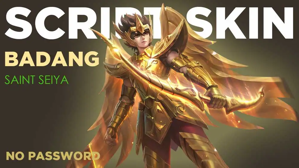 script skin badang saint seiya