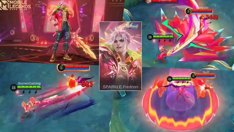 fredrinn SPARKLE skin effect