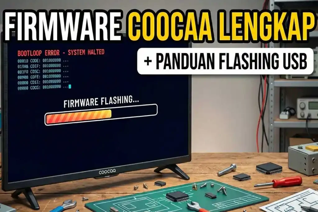 Firmware TV LED Coocaa Lengkap + Panduan Flashing USB